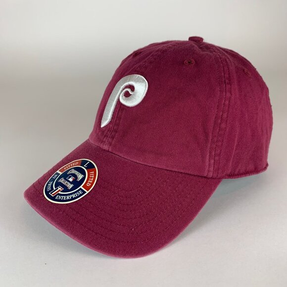 Philadelphia Phillies Vintage Twins Enterprise Franchise Fitted Hat Large New - Picture 1 of 5